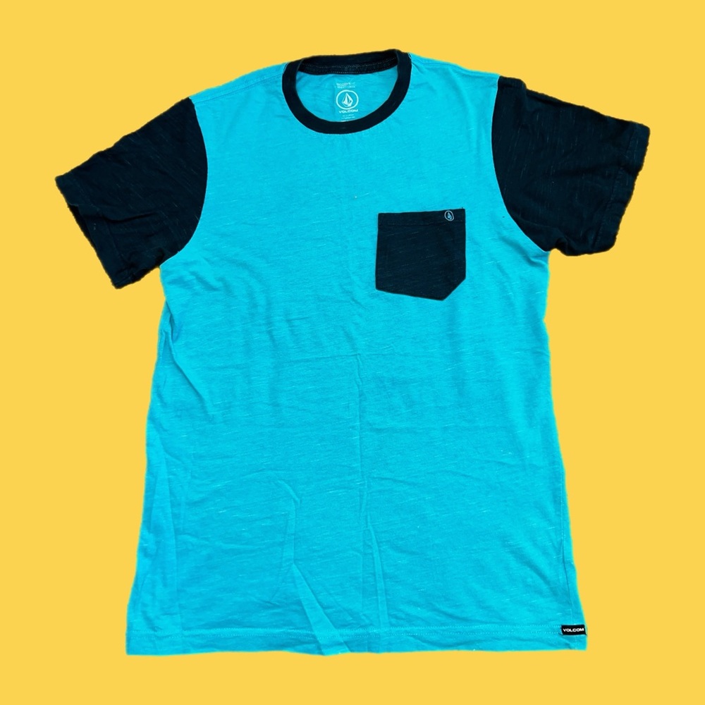 Blu Volcom T-Shirt (S)